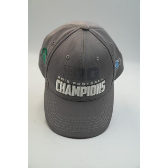 2015 Big Ten Football Champions Hat – Michigan State Spartans Gray Adjustable Ca - Picture 1 of 4